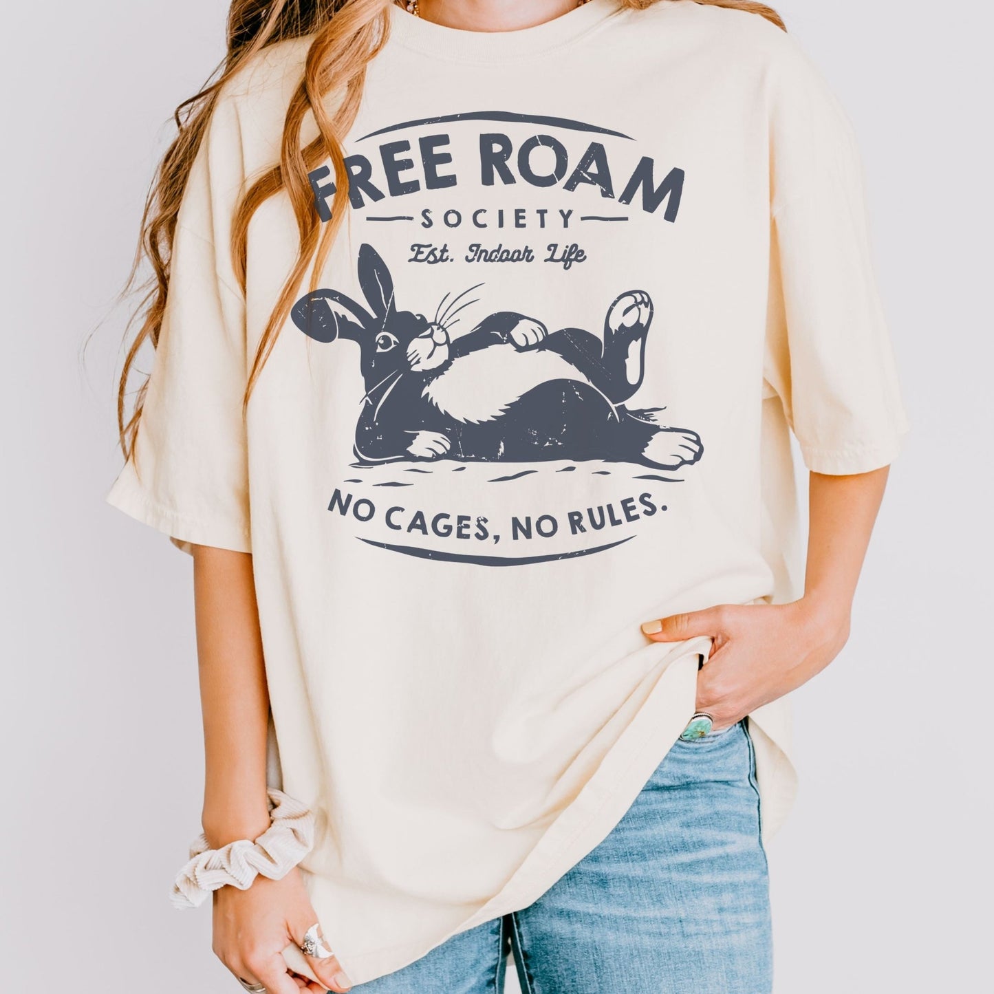 Free Roam Unisex Garment - dyed Heavyweight T-Shirt - Chester & Co.