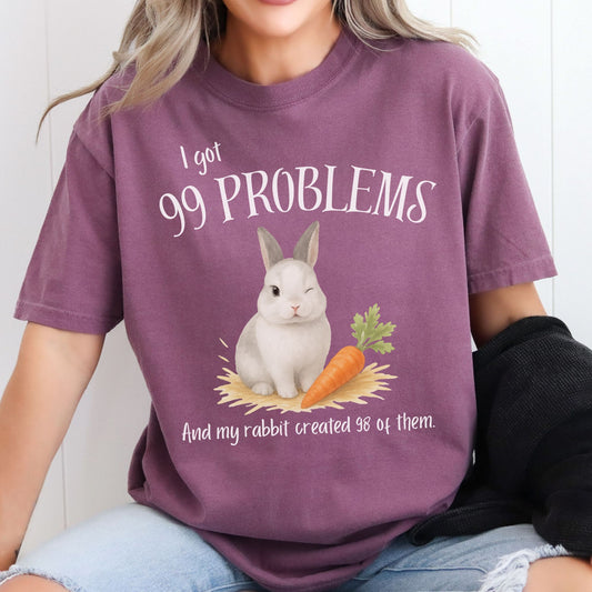 99 Problems Heavyweight T-Shirt - Chester & Co.