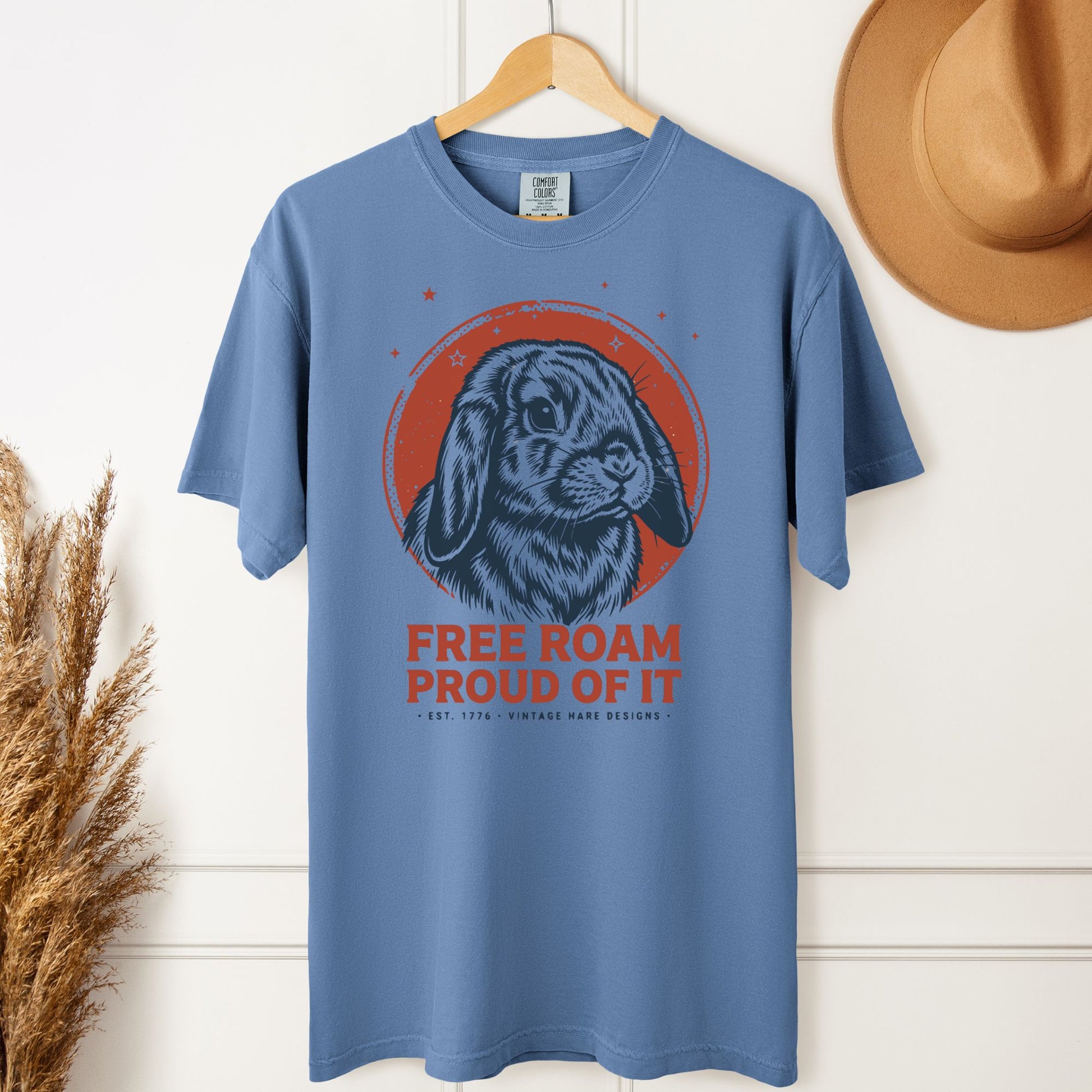 Free Roam Pride Garment - dyed Heavyweight T-Shirt - Chester & Co.