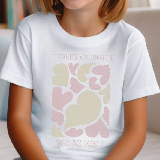 Courage To Be Kind Youth Short Sleeve T-Shirt - Chester & Co.