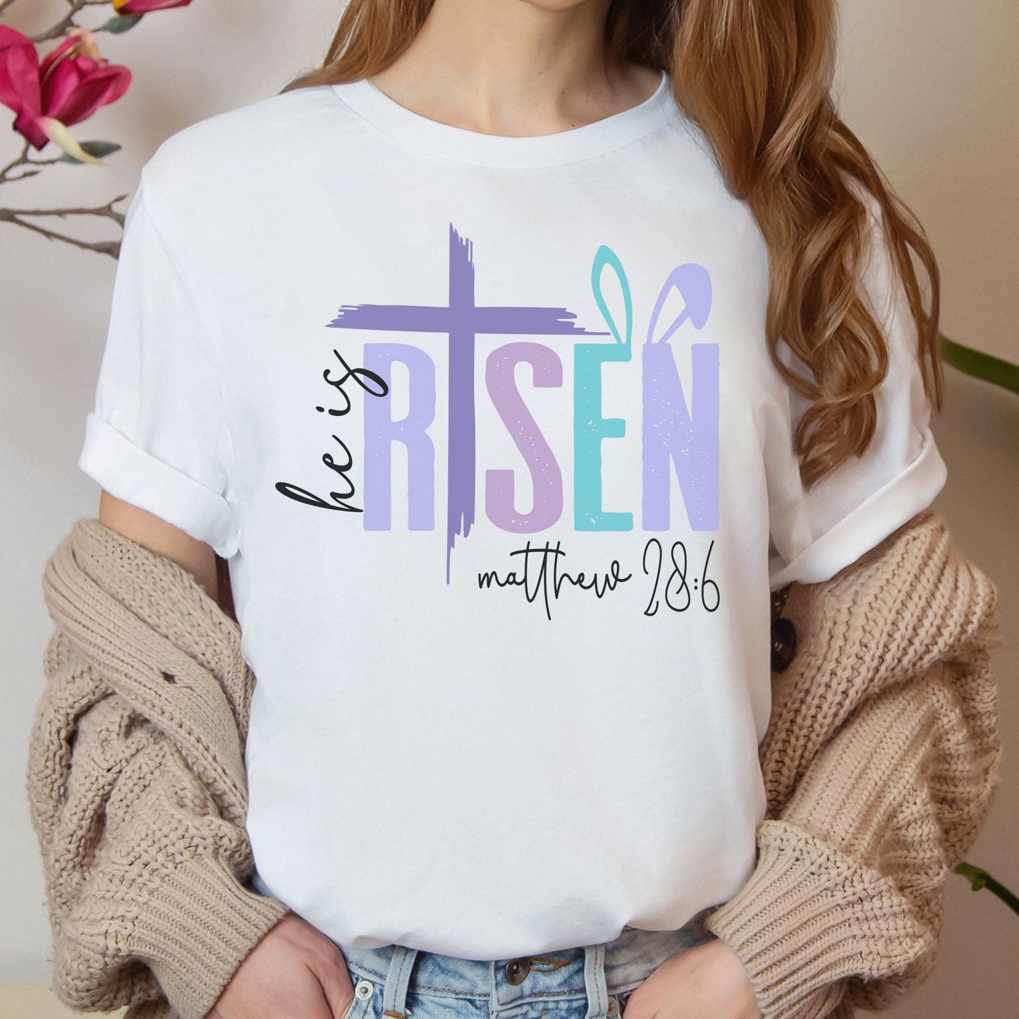 He is Risen Unisex T-Shirt - Chester & Co.