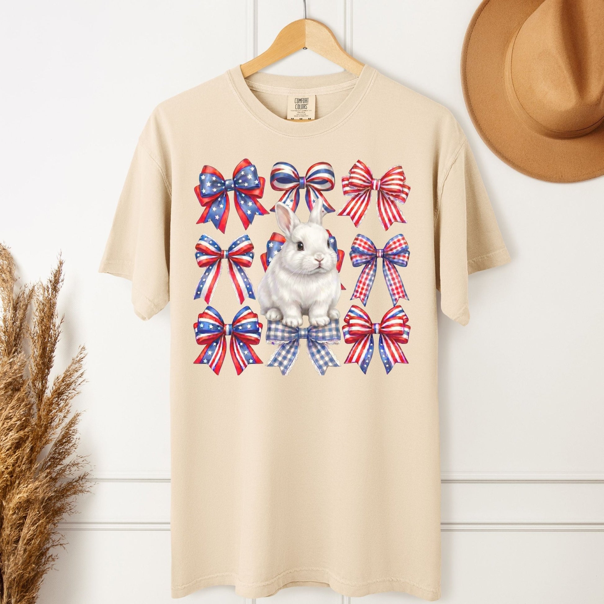 Coquette Bows Unisex Garment - Dyed Heavyweight T-Shirt - Chester & Co.