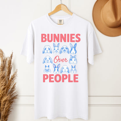 Bunnies Over People Garment-dyed Heavyweight T-Shirt
