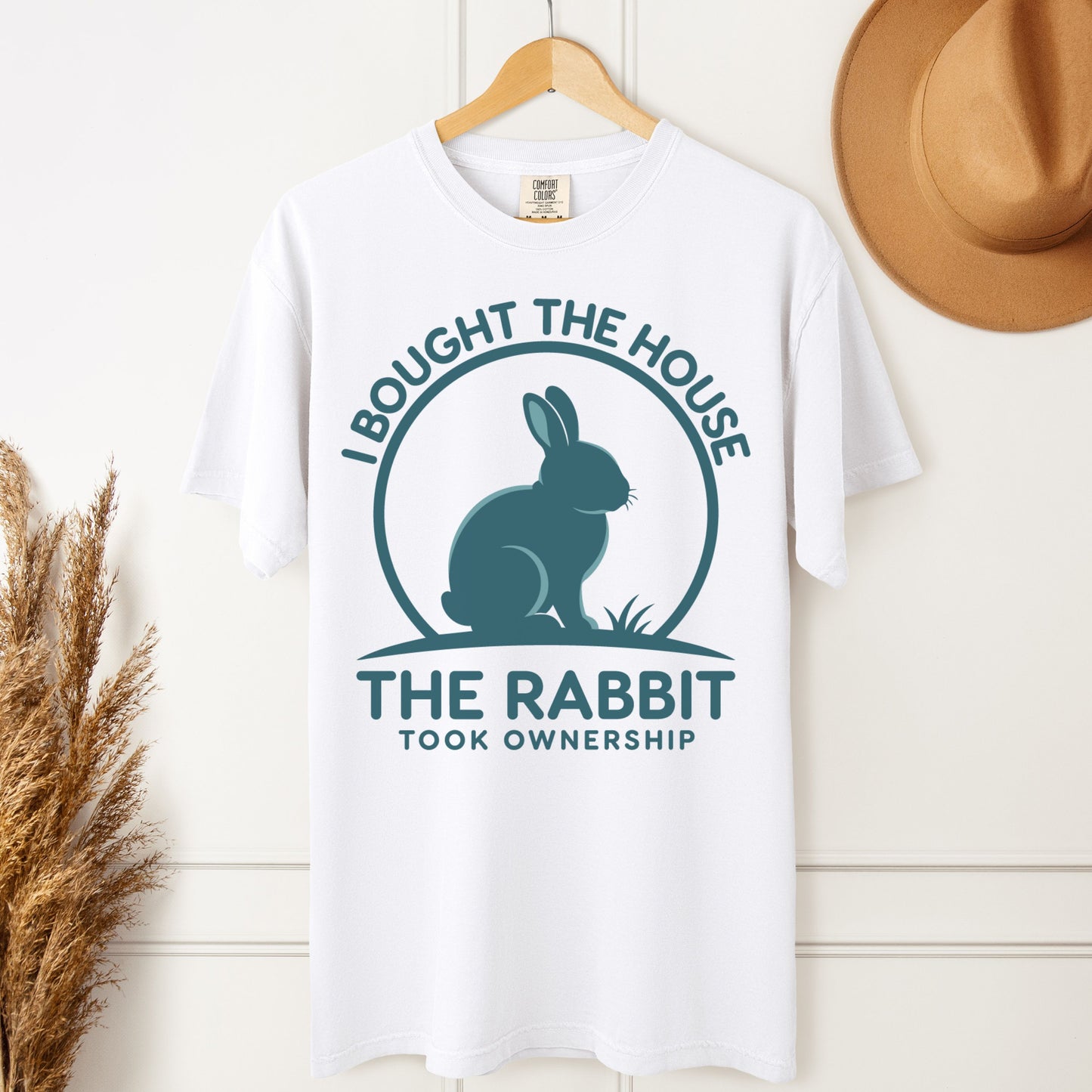The Rabbit Took Ownership Heavyweight T-Shirt
