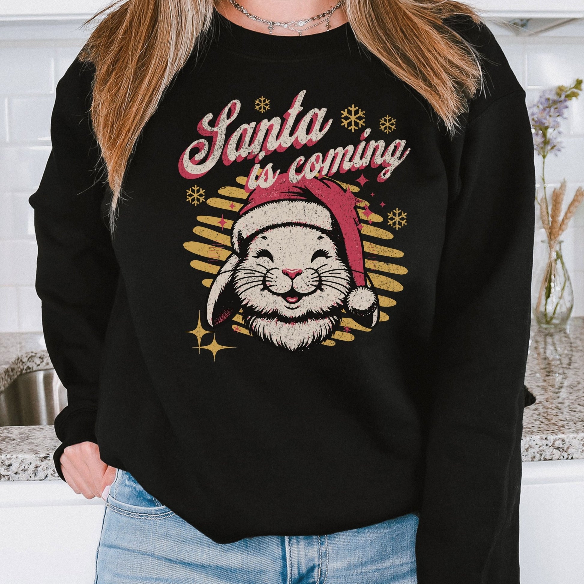 Santa is Coming Unisex Sweatshirt - Chester & Co.