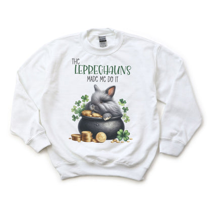 Leprechauns Made Me Youth Crewneck Sweatshirt - Chester & Co.