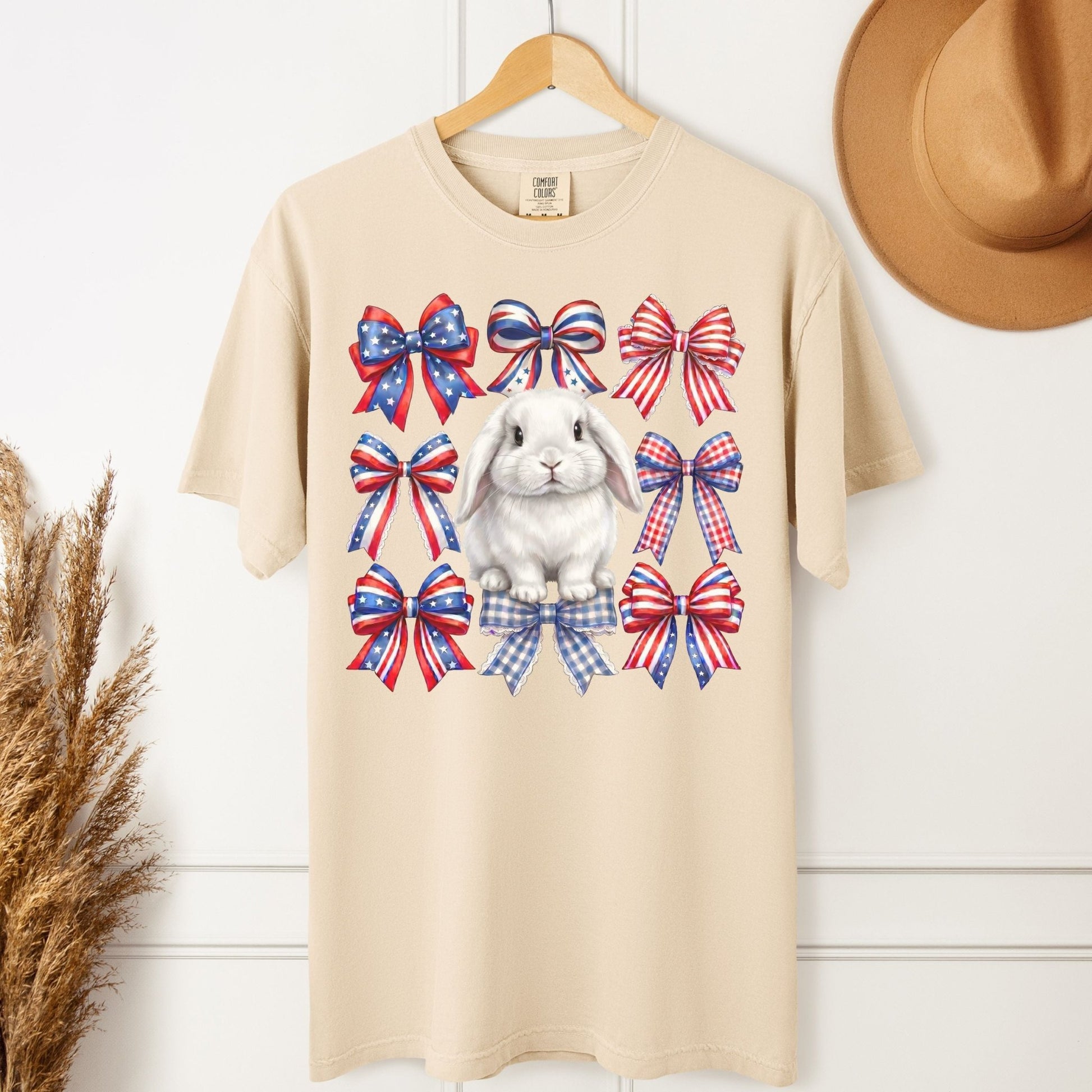 Coquette Bows Unisex Garment - Dyed Heavyweight T-Shirt - Chester & Co.