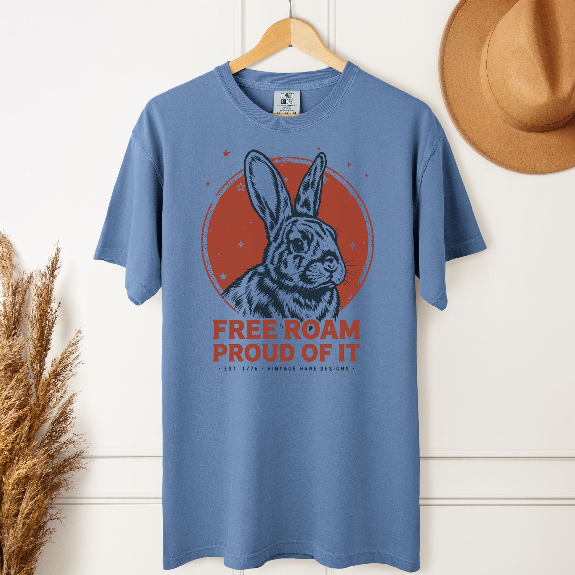 Free Roam Pride Garment - dyed Heavyweight T-Shirt - Chester & Co.