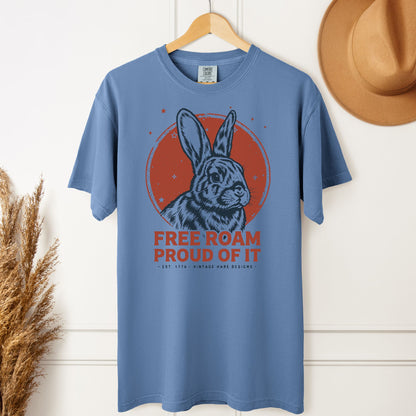 Free Roam Pride Garment - dyed Heavyweight T-Shirt - Chester & Co.