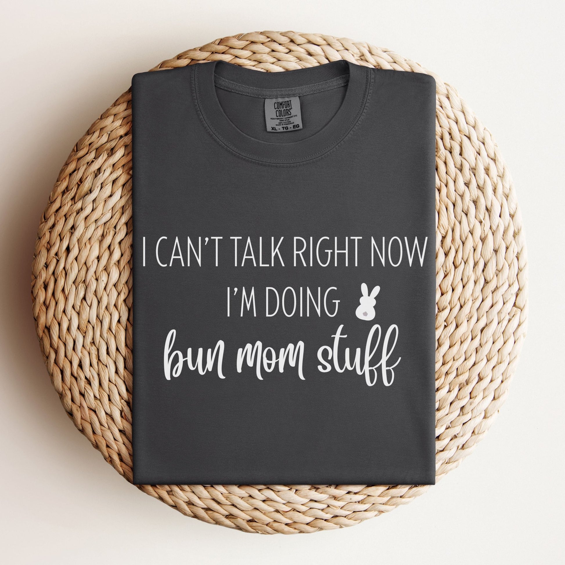 Doing Bun Mom Stuff Unisex Garment - dyed Heavyweight T-Shirt - Chester & Co.