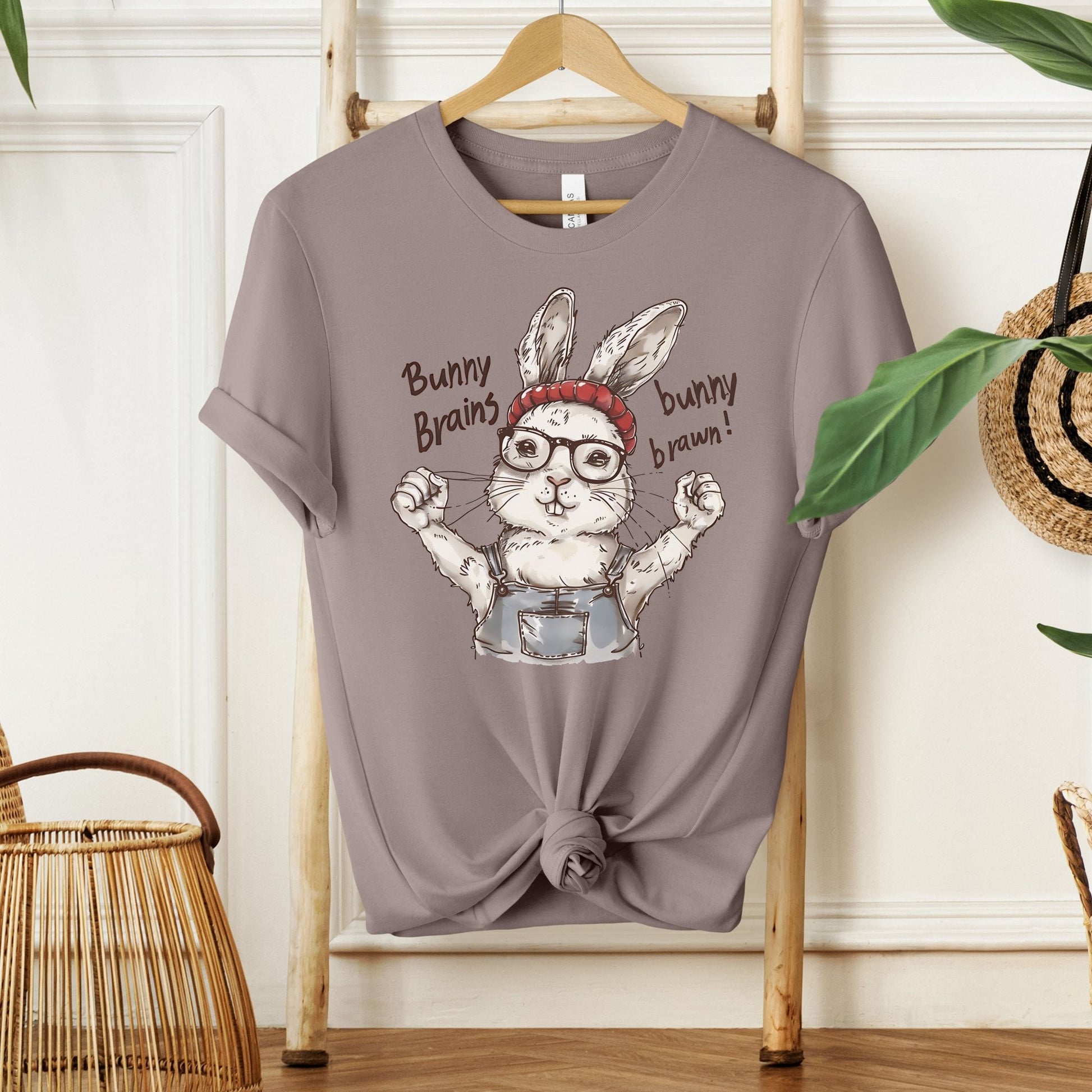 Bunny Brains, Bunny Brawn Unisex T-Shirt - Chester & Co.