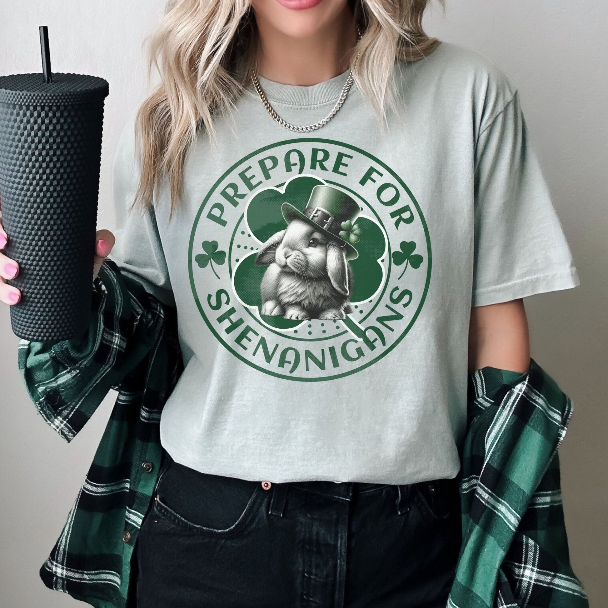 Prepare for Shenanigans Unisex Garment - dyed Heavyweight T-Shirt - Chester & Co.