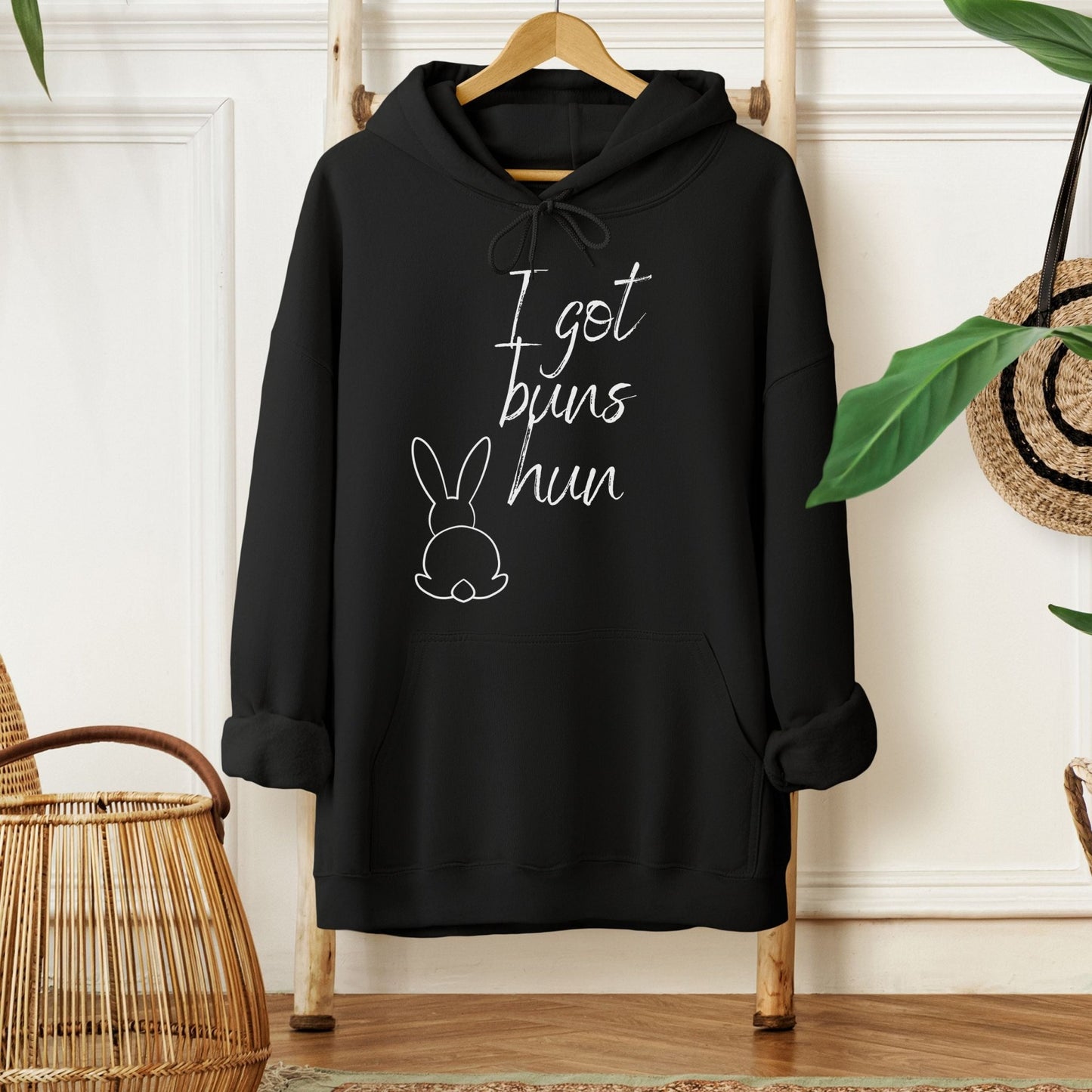 I Got Buns Hun Hoodie - Chester & Co.