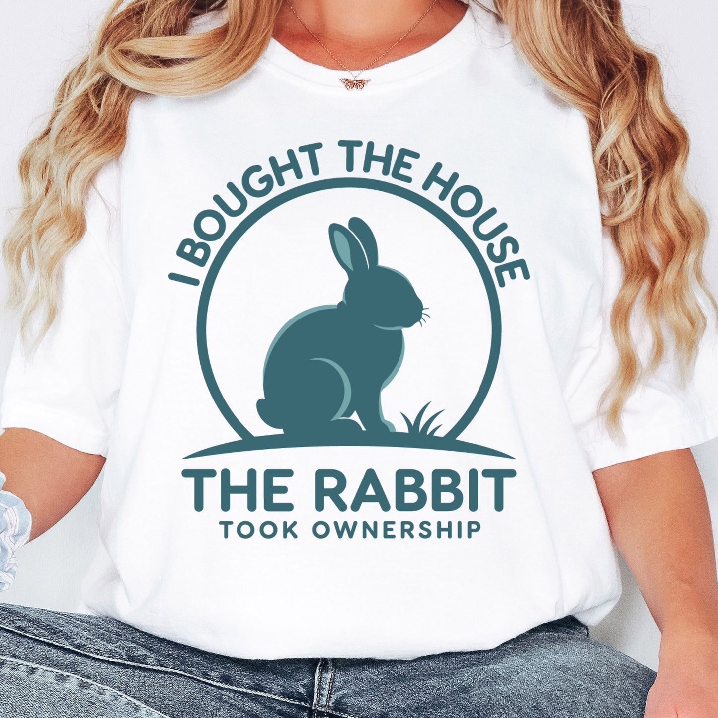 The Rabbit Took Ownership Heavyweight T-Shirt