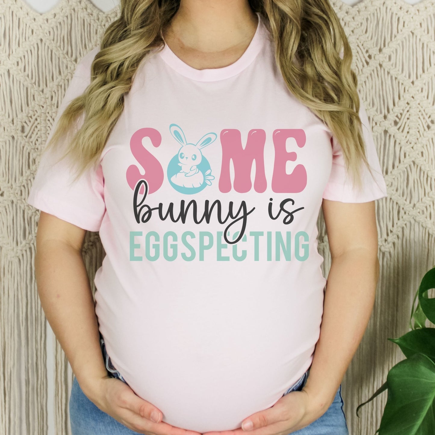 Some Bunny is Eggspecting Unisex T-Shirt - Chester & Co.