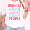 Bunnies Over People Garment-dyed Heavyweight T-Shirt