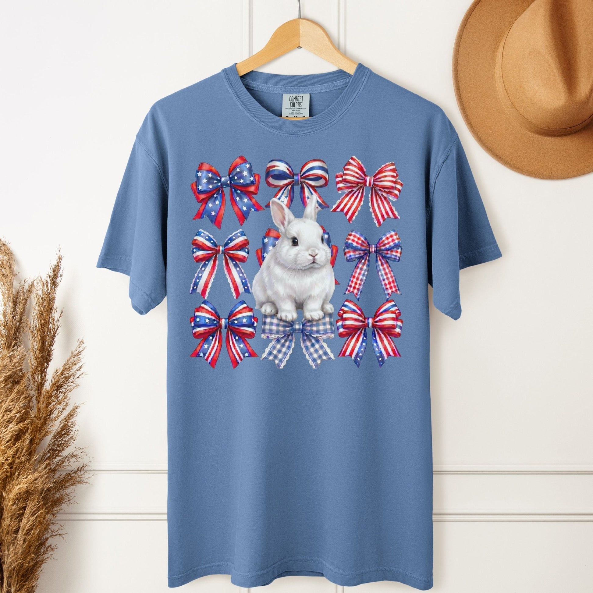 Coquette Bows Unisex Garment - Dyed Heavyweight T-Shirt - Chester & Co.