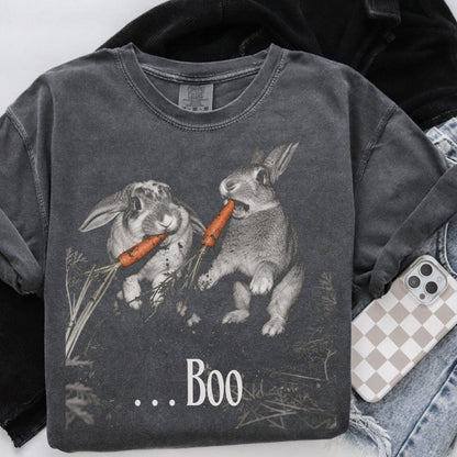 Jump Scare Rabbits Unisex Heavyweight T-Shirt