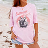 Retro Summer Vibes Unisex Garment-dyed Heavyweight T-Shirt