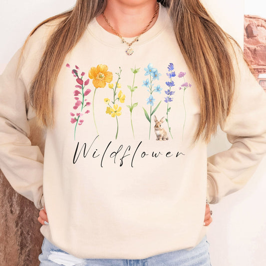 Wildflower Unisex Sweatshirt - Chester & Co.