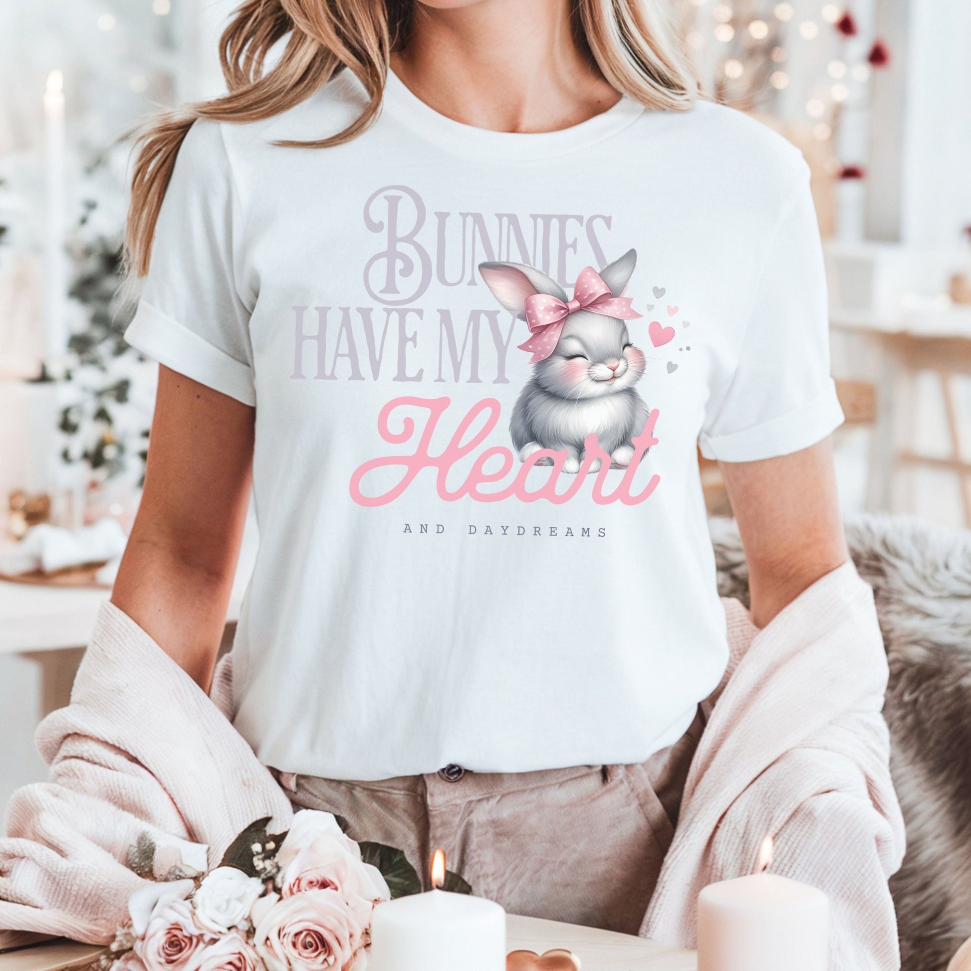 Bunnies Have My Heart Unisex T-Shirt - Chester & Co.