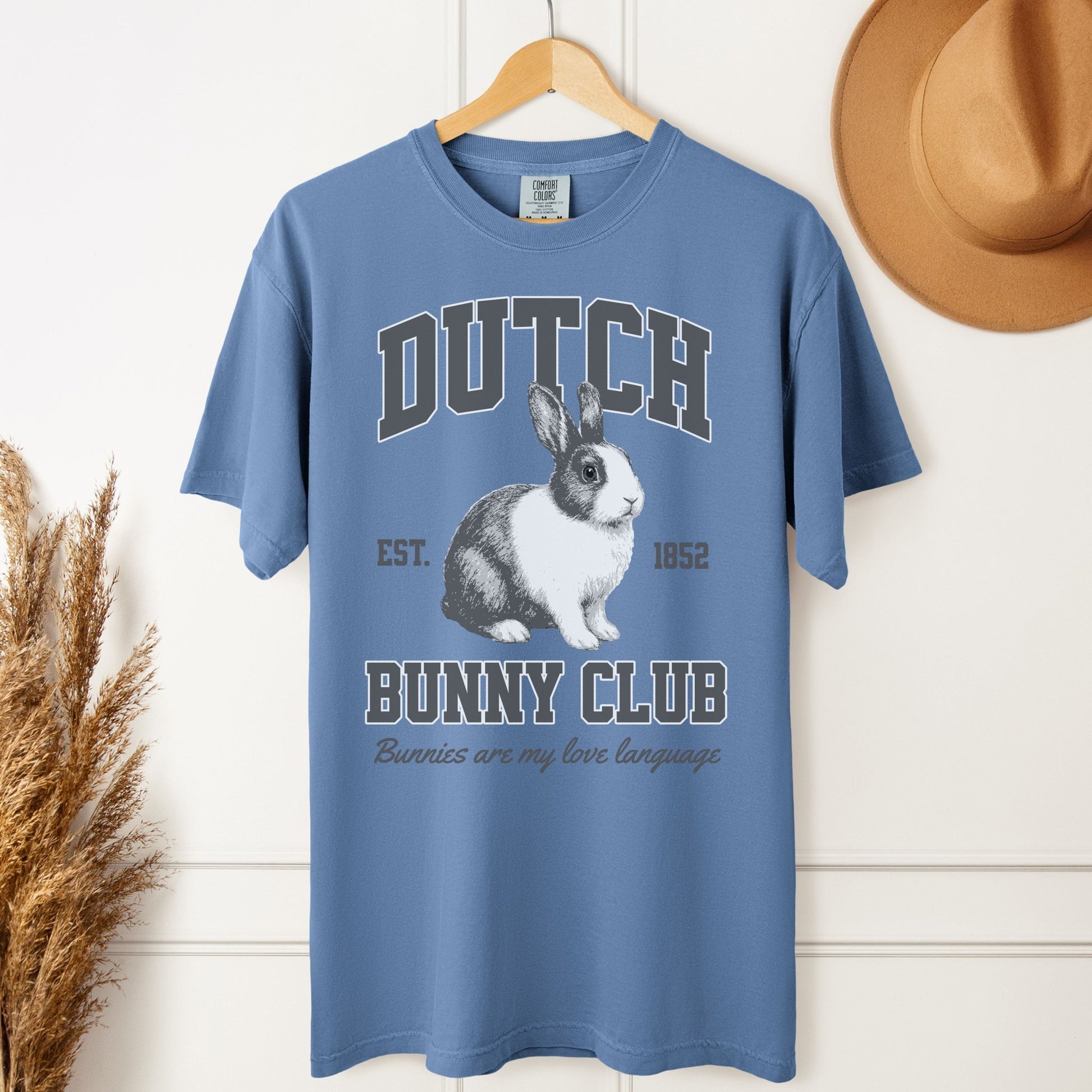 Dutch Bunny Club Unisex Garment - dyed Heavyweight T-Shirt - Chester & Co.