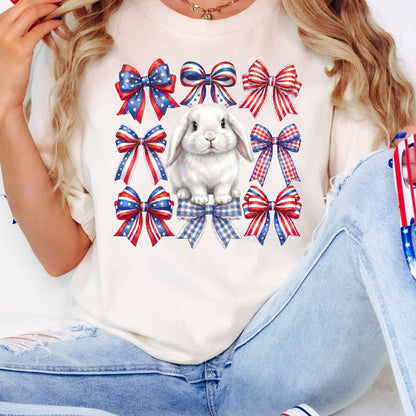Coquette Bows Unisex Garment - Dyed Heavyweight T-Shirt - Chester & Co.