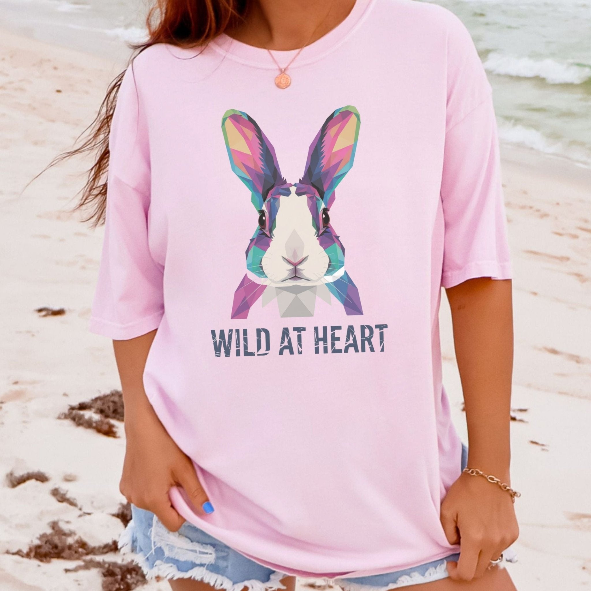 Wild at Heart Garment - dyed Heavyweight T-Shirt - Chester & Co.