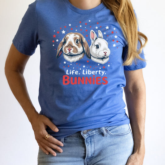 Liberty Bunnies Unisex T-Shirt - Chester & Co.