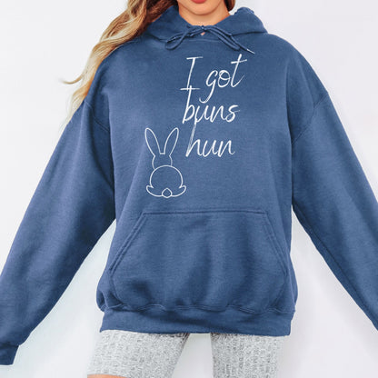 I Got Buns Hun Hoodie - Chester & Co.