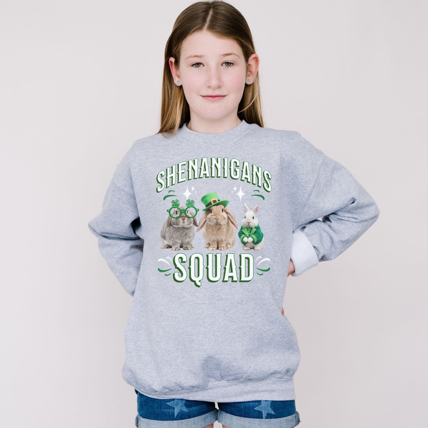 Shenanigan's Squad Youth Crewneck Sweatshirt - Chester & Co.