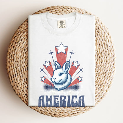 American Bunny Unisex Garment - dyed Heavyweight T-Shirt - Chester & Co.