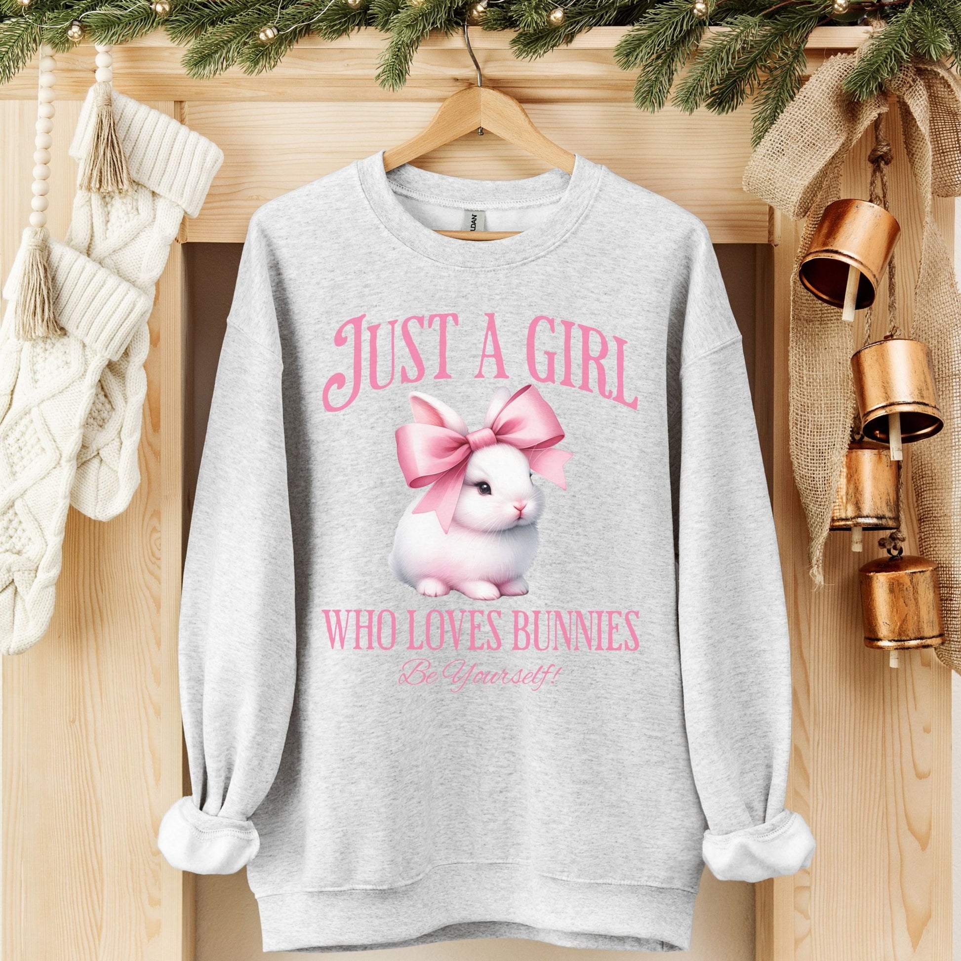 Just A Girl Who Loves Bunnies Unisex Sweatshirt - Chester & Co.