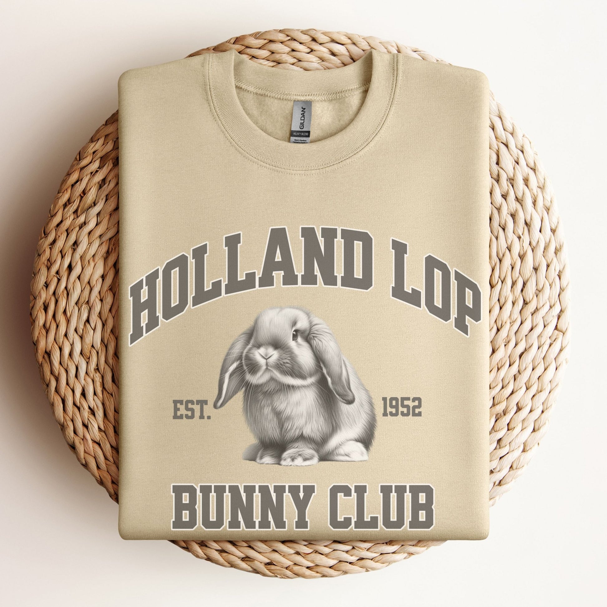 Holland Lop Bunny Club Unisex Sweatshirt - Chester & Co.