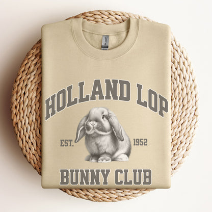 Holland Lop Bunny Club Unisex Sweatshirt - Chester & Co.