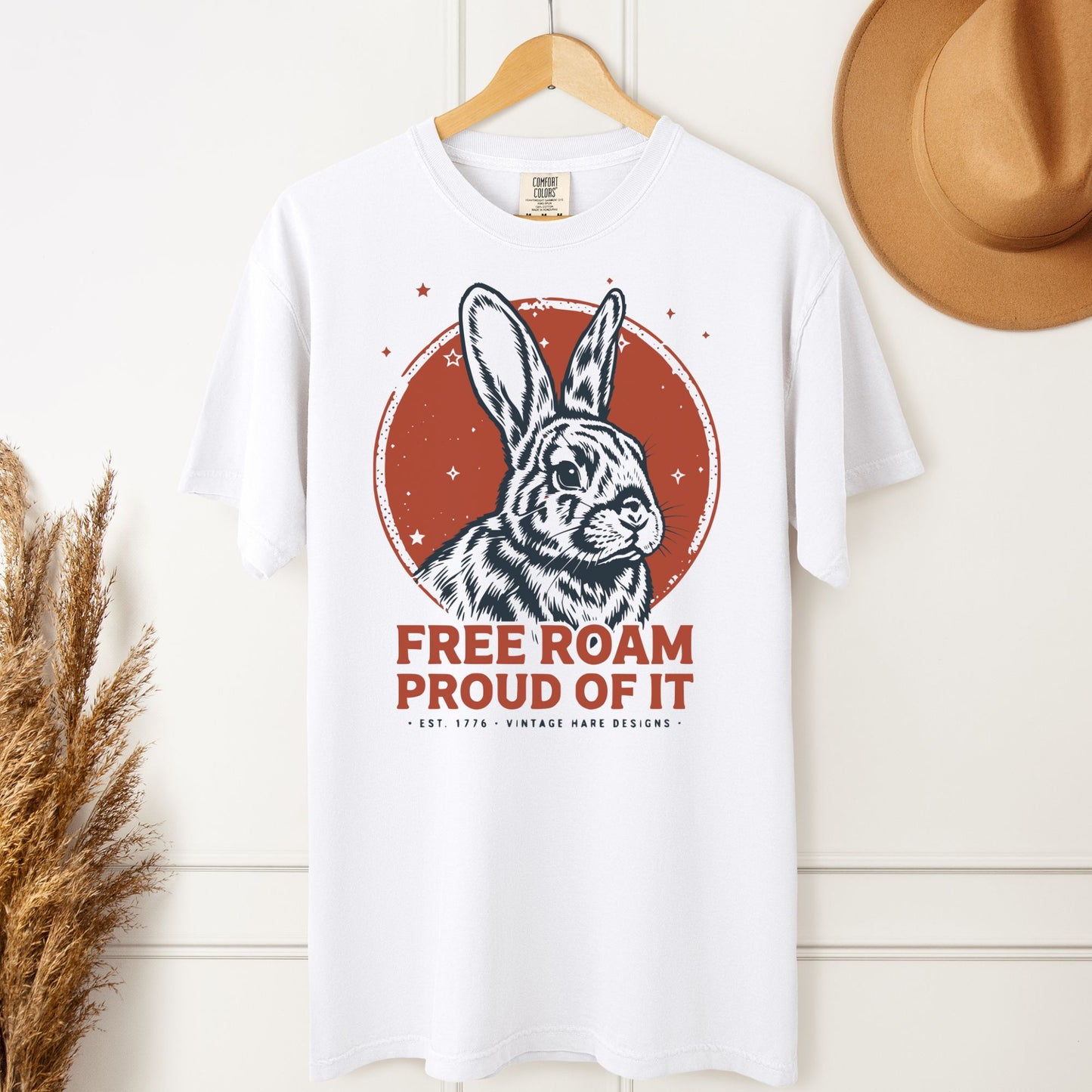 Free Roam Pride Garment - dyed Heavyweight T-Shirt - Chester & Co.