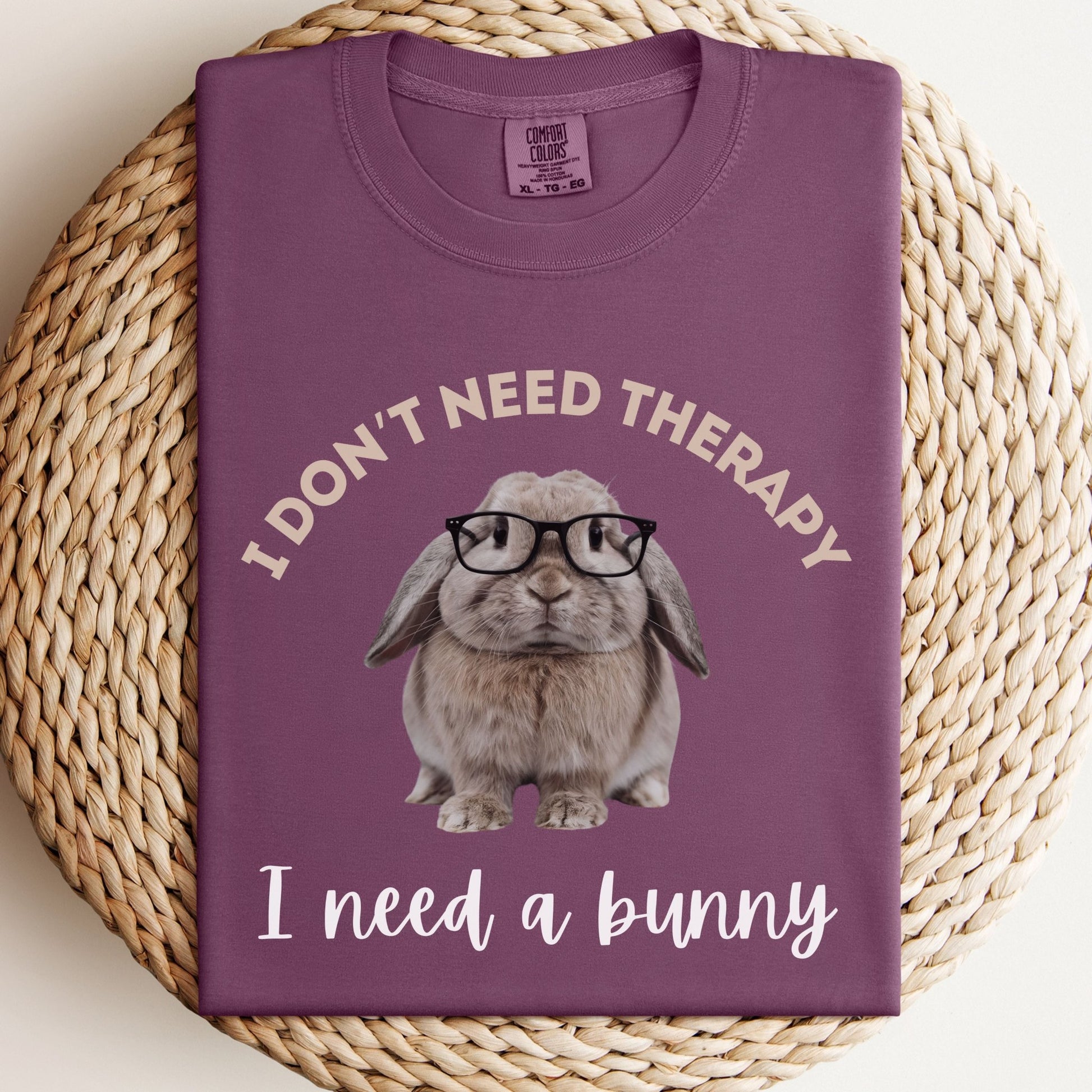 I Don't Need Therapy Unisex Garment - dyed Heavyweight T-Shirt - Chester & Co.
