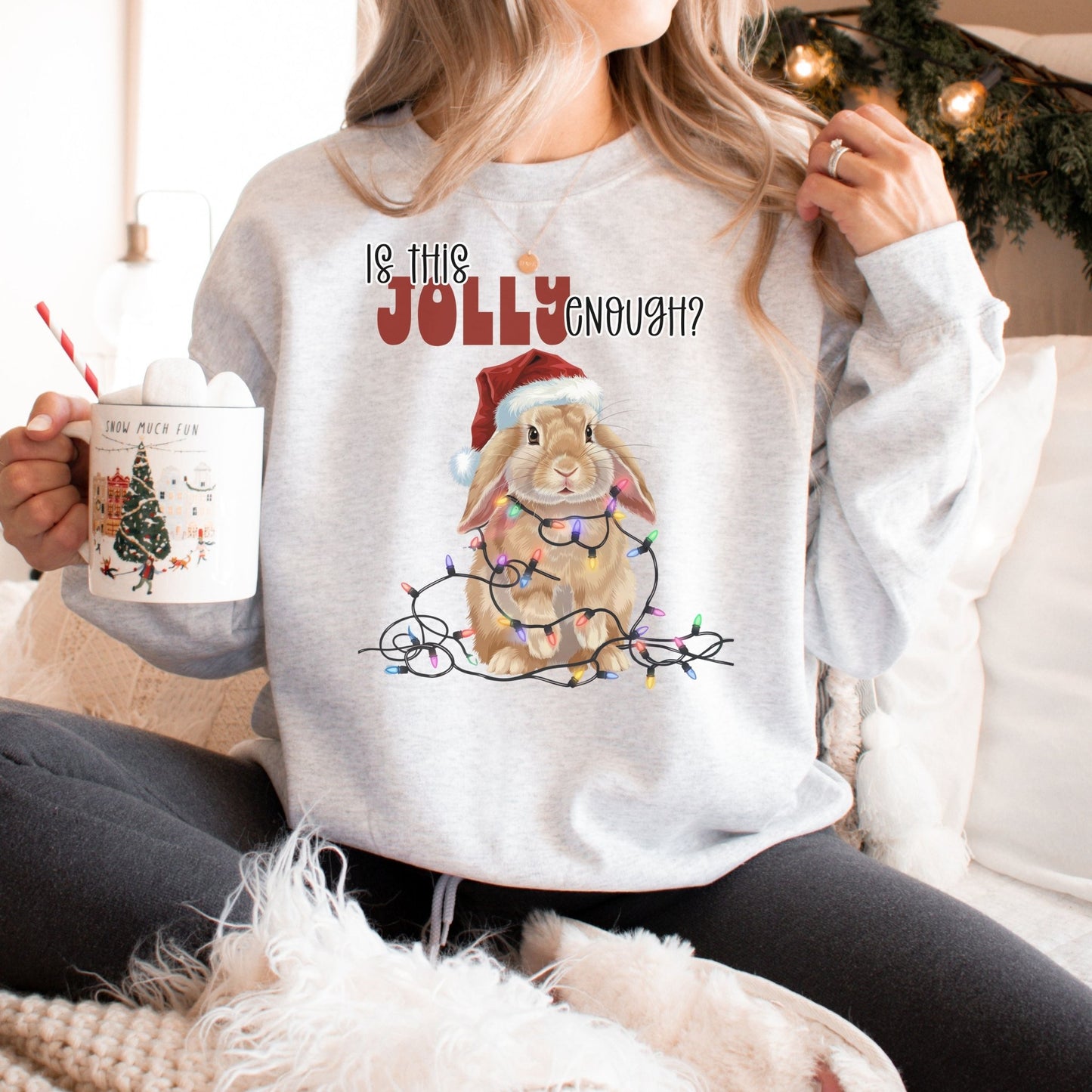 Is This Jolly Enough Unisex Sweatshirt - Chester & Co.