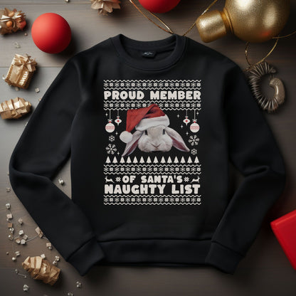 Member of Santa's Naughty List Youth Crewneck Sweatshirt - Chester & Co.