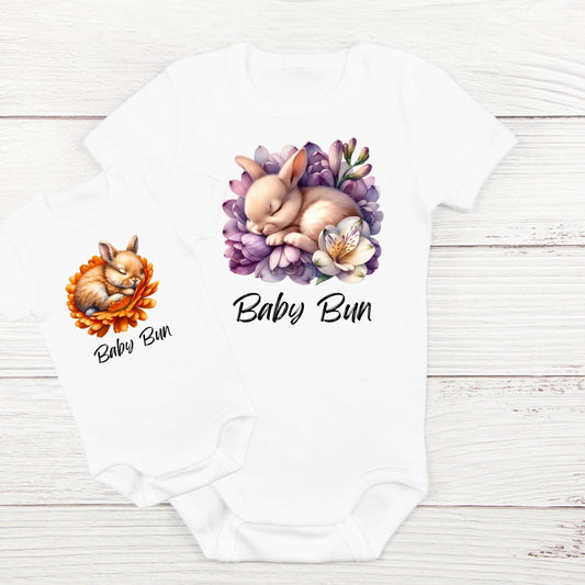 Baby Bun Short Sleeve One Piece - Chester & Co.