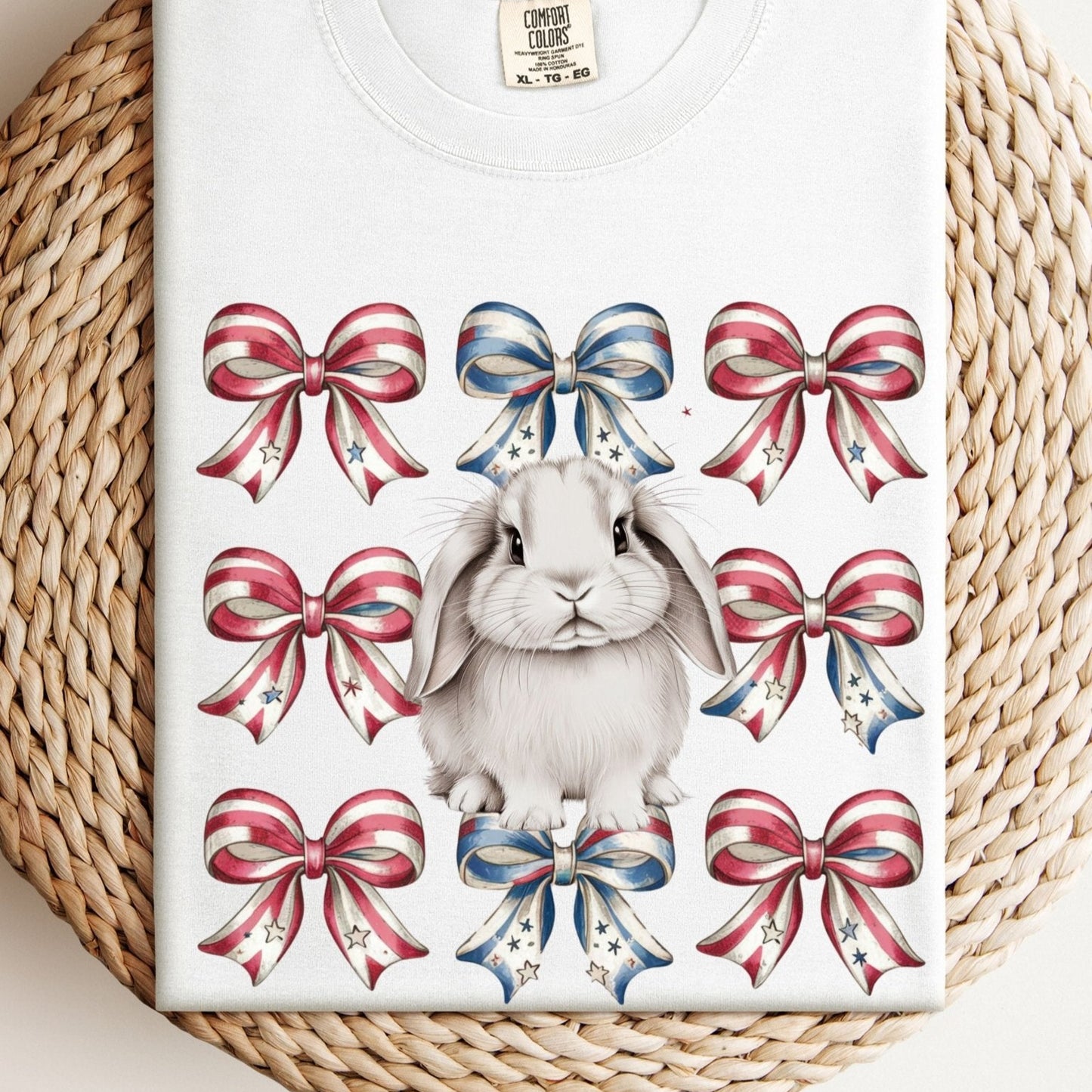 Coquette Bows Unisex Garment - Dyed Heavyweight T-Shirt - Chester & Co.