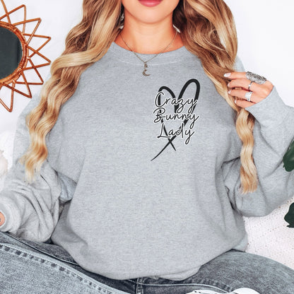 Crazy Bunny Lady Unisex Sweatshirt - Chester & Co.