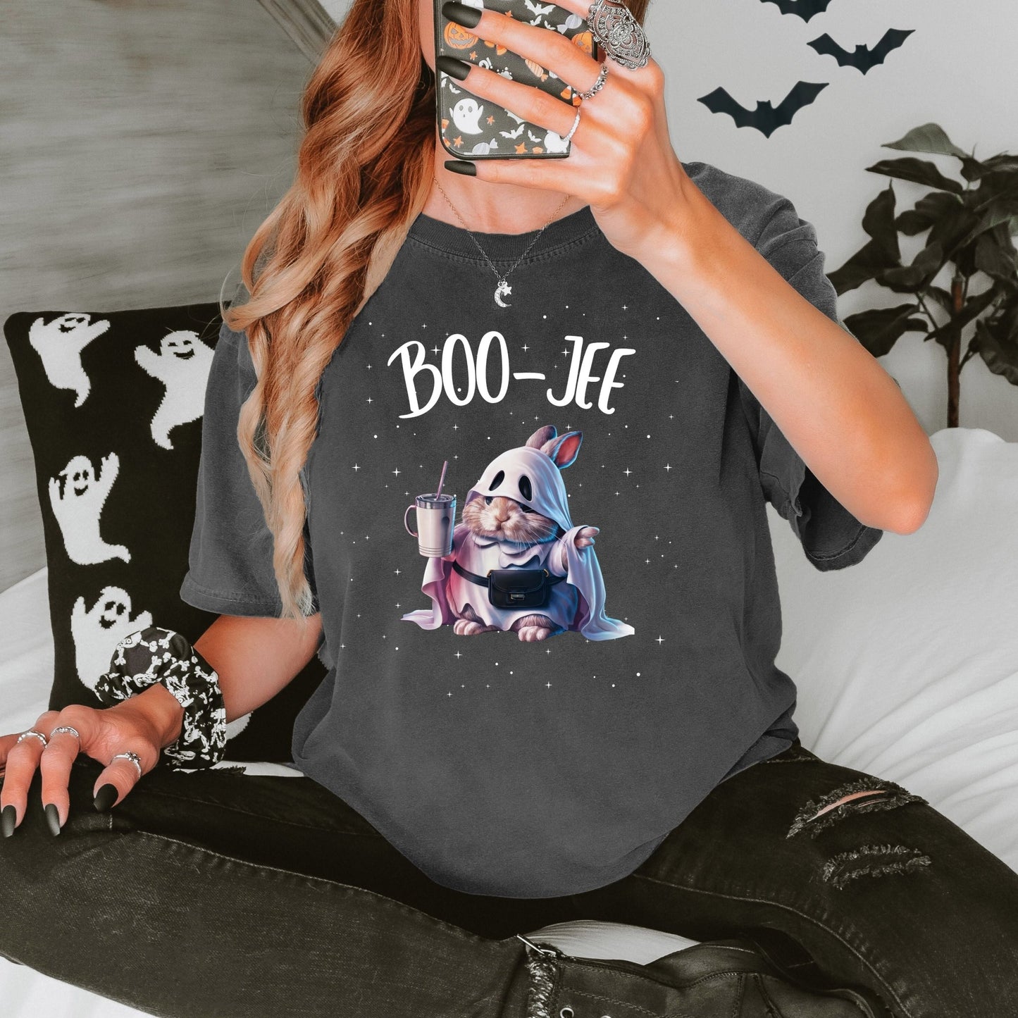 Boo - Jee Unisex Garment - dyed Heavyweight T-Shirt - Chester & Co.