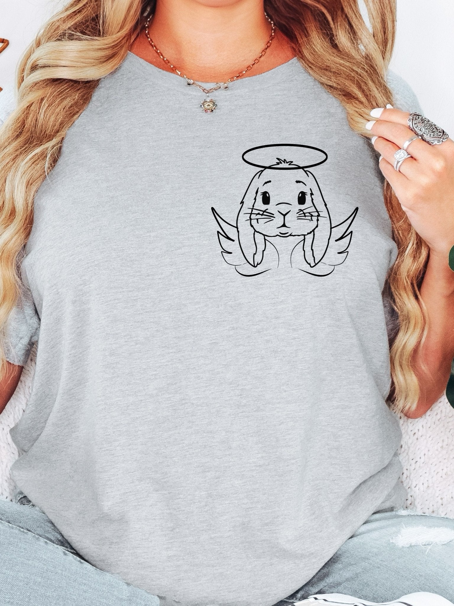 Angel Bunny Unisex T-Shirt - Chester & Co.