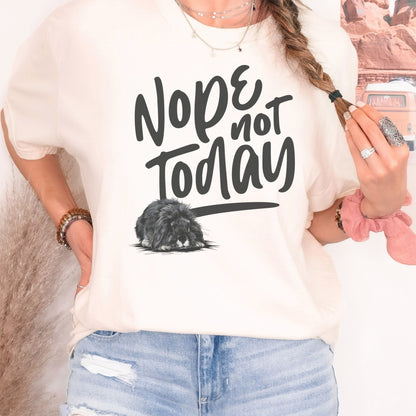 Nope Not Today Unisex Garment - dyed Heavyweight T-Shirt - Chester & Co.