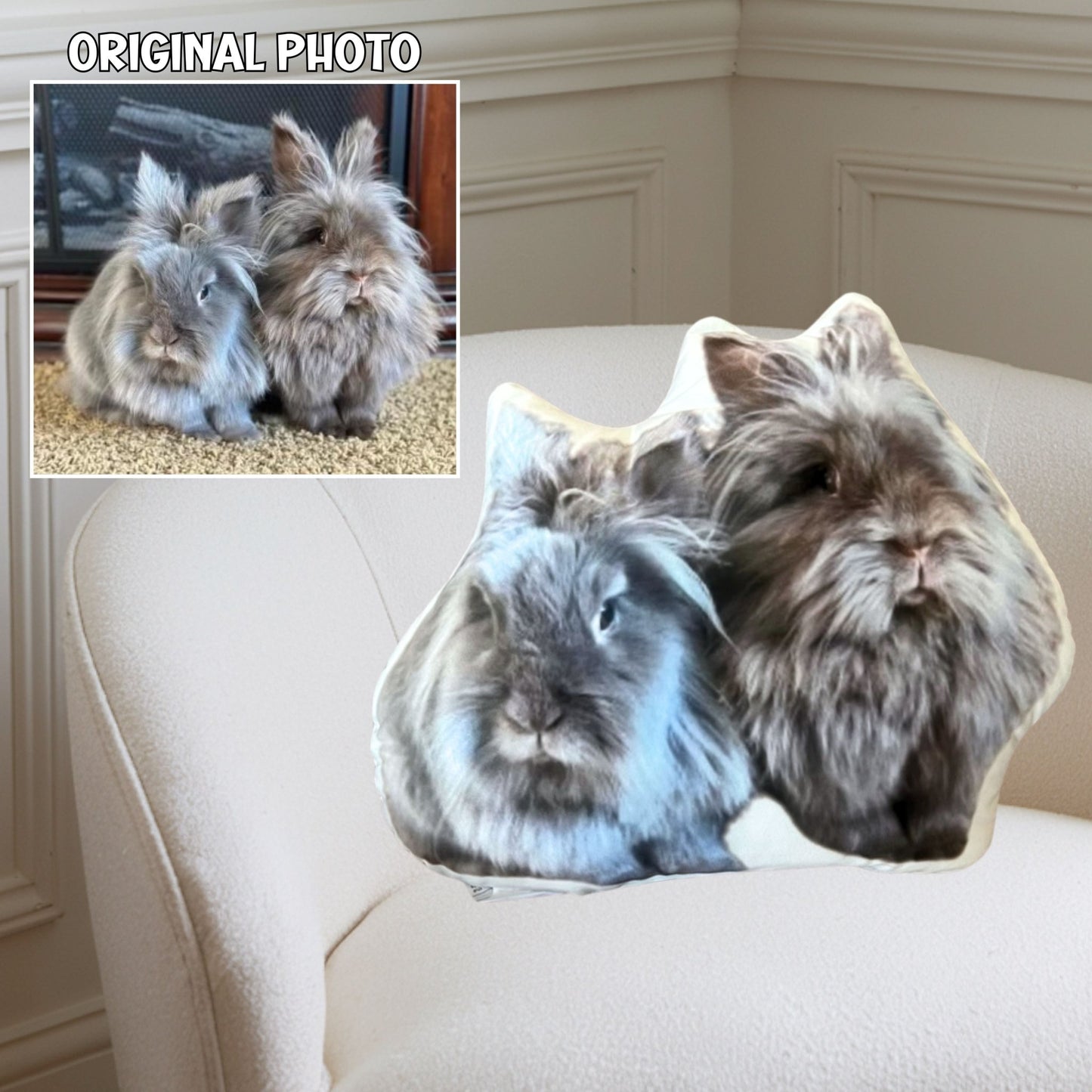 Your Photo Custom - Shaped Pillow - Chester & Co.