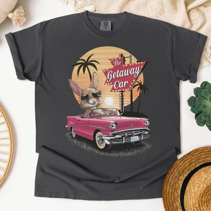 The Getaway Car Unisex Garment - dyed Heavyweight T-Shirt - Chester & Co.