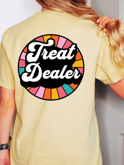 Treat Dealer Unisex Garment - Dyed Front Pocket T-Shirt - Chester & Co.