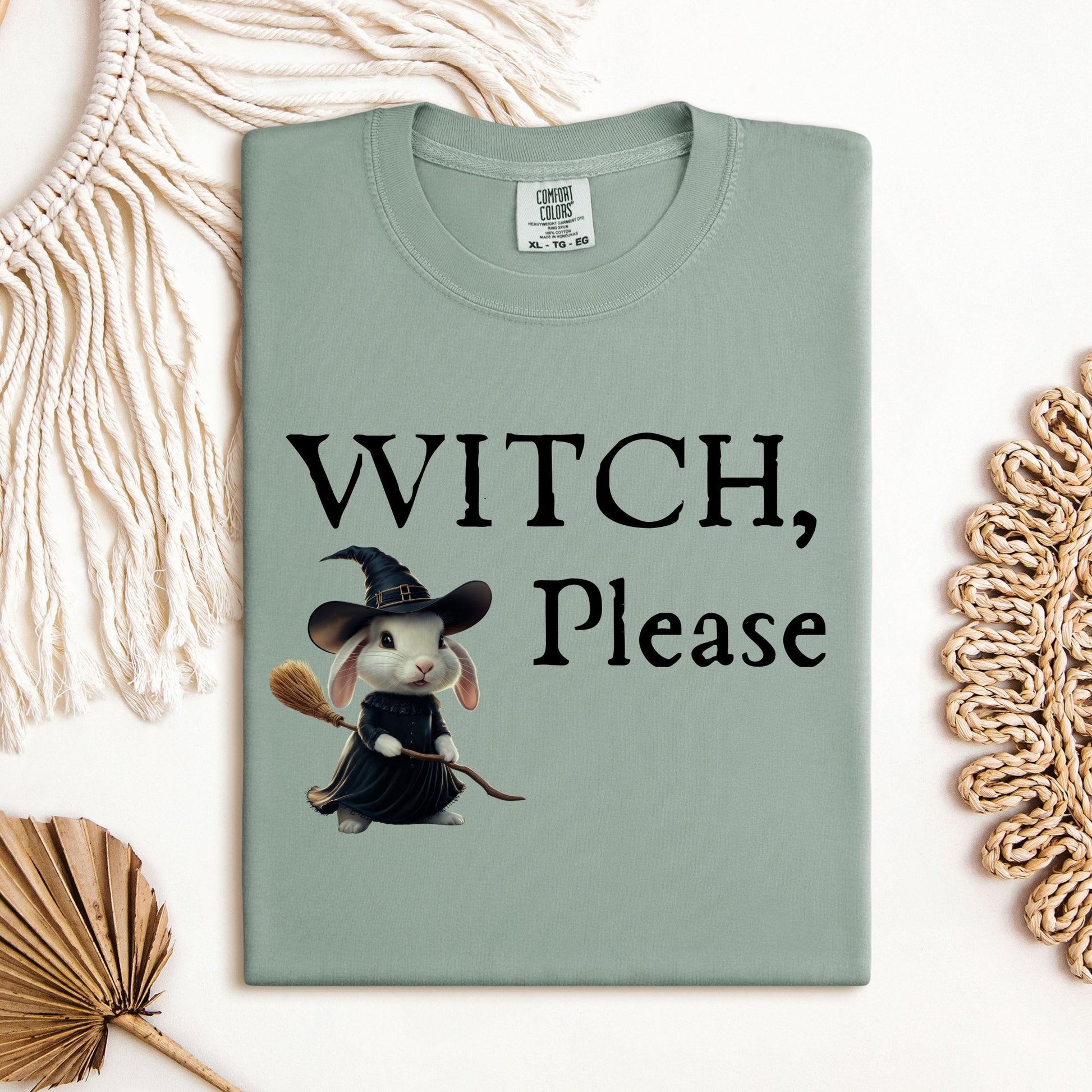 Witch, Please Unisex Garment - dyed Heavyweight T-Shirt - Chester & Co.