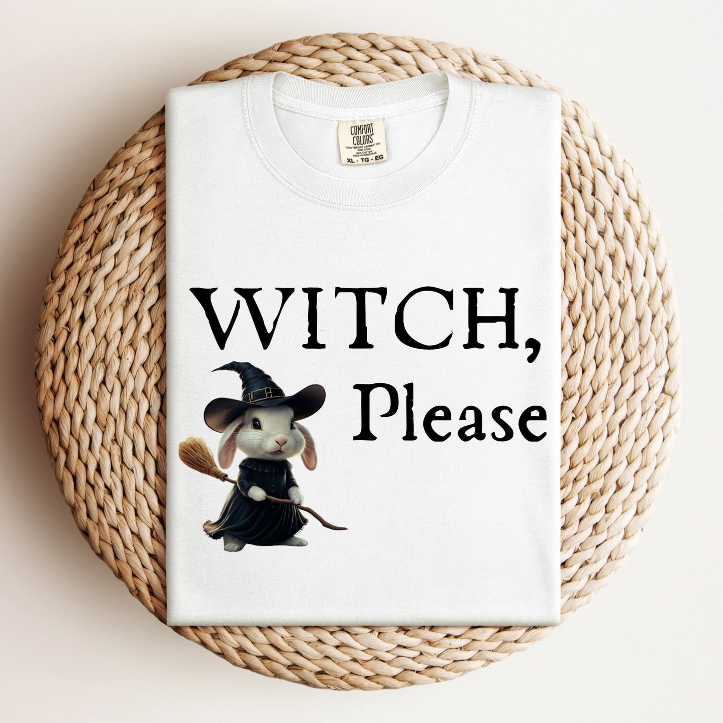 Witch, Please Unisex Garment - dyed Heavyweight T-Shirt - Chester & Co.